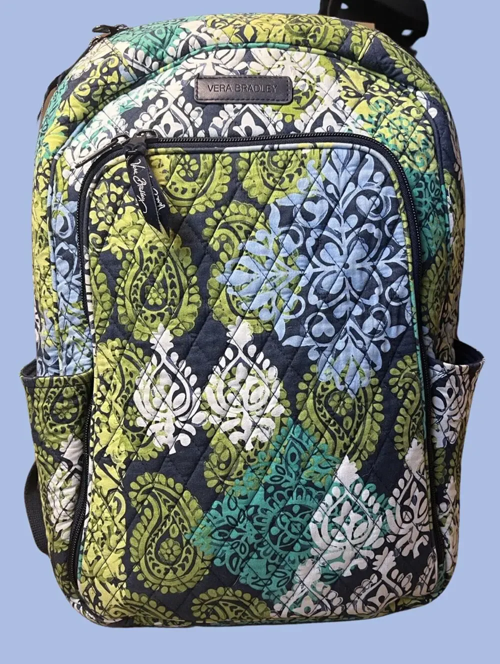 VERA BRADLEY Laptop Backpack in ‘Caribbean Sea’